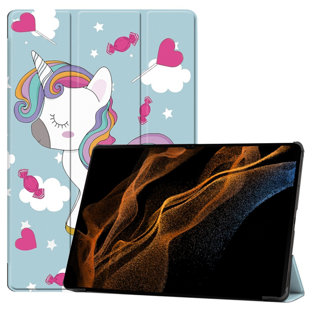 Techsuit FoldPro Samsung Galaxy Tab S8 S9 S10 Ultra Unicorn