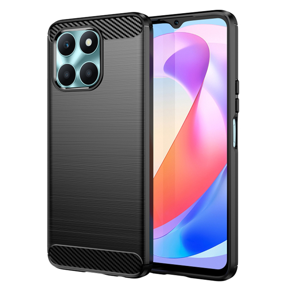 Techsuit Karbon Silikon Honor X6a Černý
