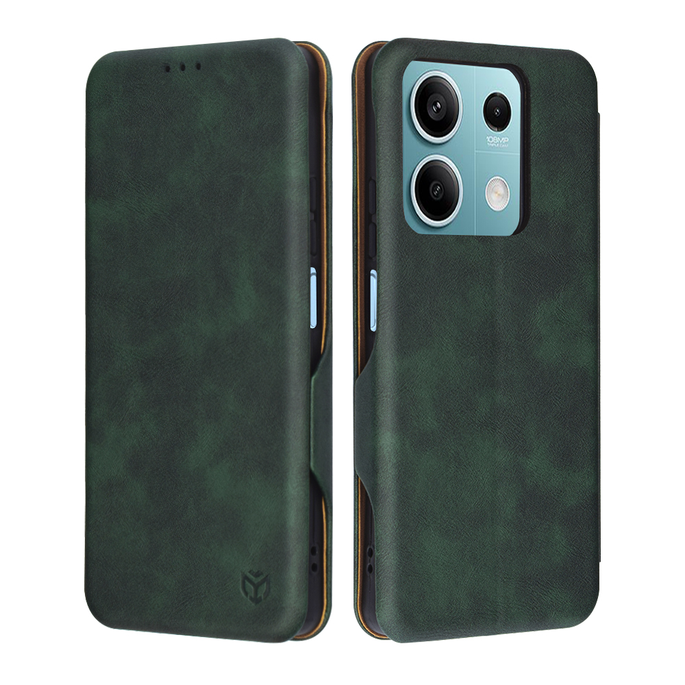 Techsuit Safe Wallet Plus Xiaomi Redmi Note 13 5G Zelené