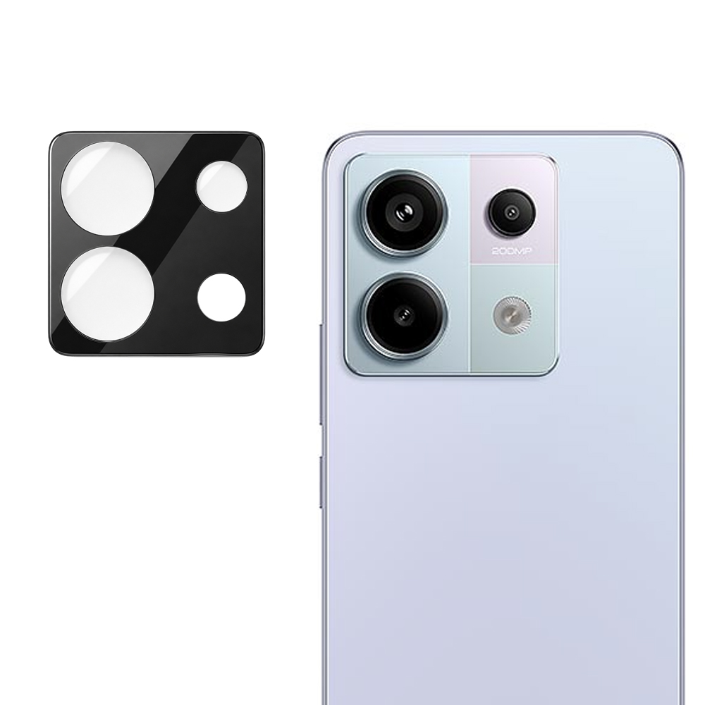 Techsuit Kompletní sklo fotoaparátu Xiaomi Redmi Note 13 Pro 5G Black
