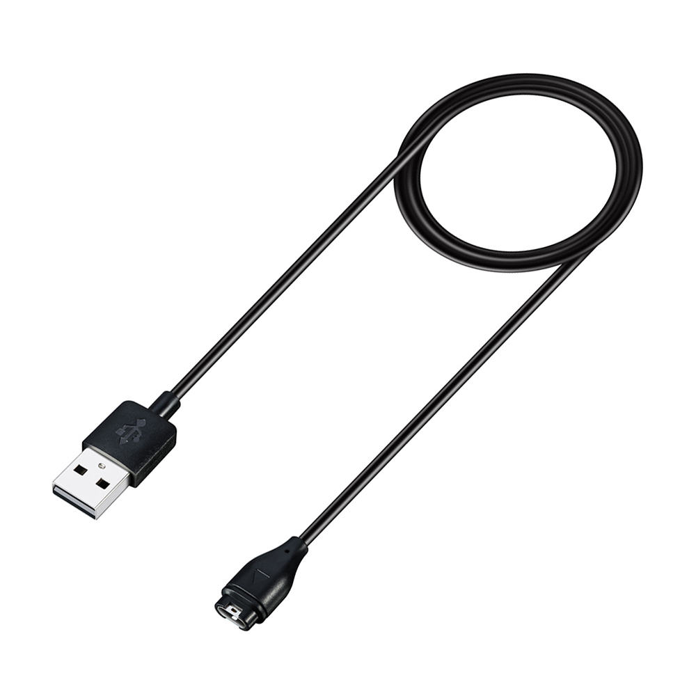 Techsuit Kabel Garmin Fenix Vivoactive USB 1m Černý
