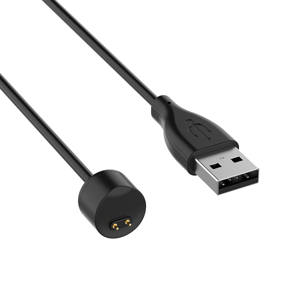 Techsuit Bezdrátový nabíjecí kabel TXC1 Xiaomi Mi Band 5 6 7 USB 3.5W 1m Black