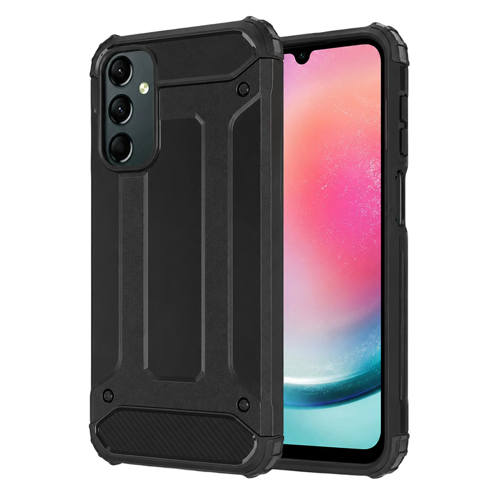Techsuit Hybridní pouzdro Samsung Galaxy A25 5G Černá