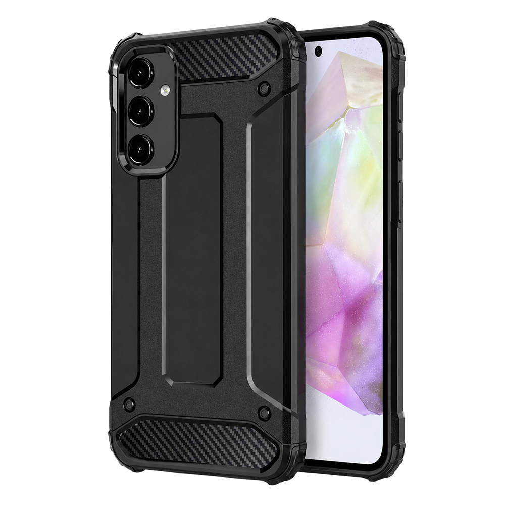 Techsuit Hybridní pouzdro Samsung Galaxy A35 5G Černá