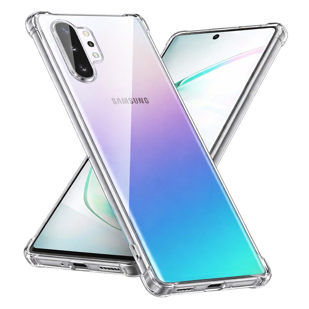 Techsuit Nárazuvzdorný Průhledný Silikon Samsung Note 10 Plus