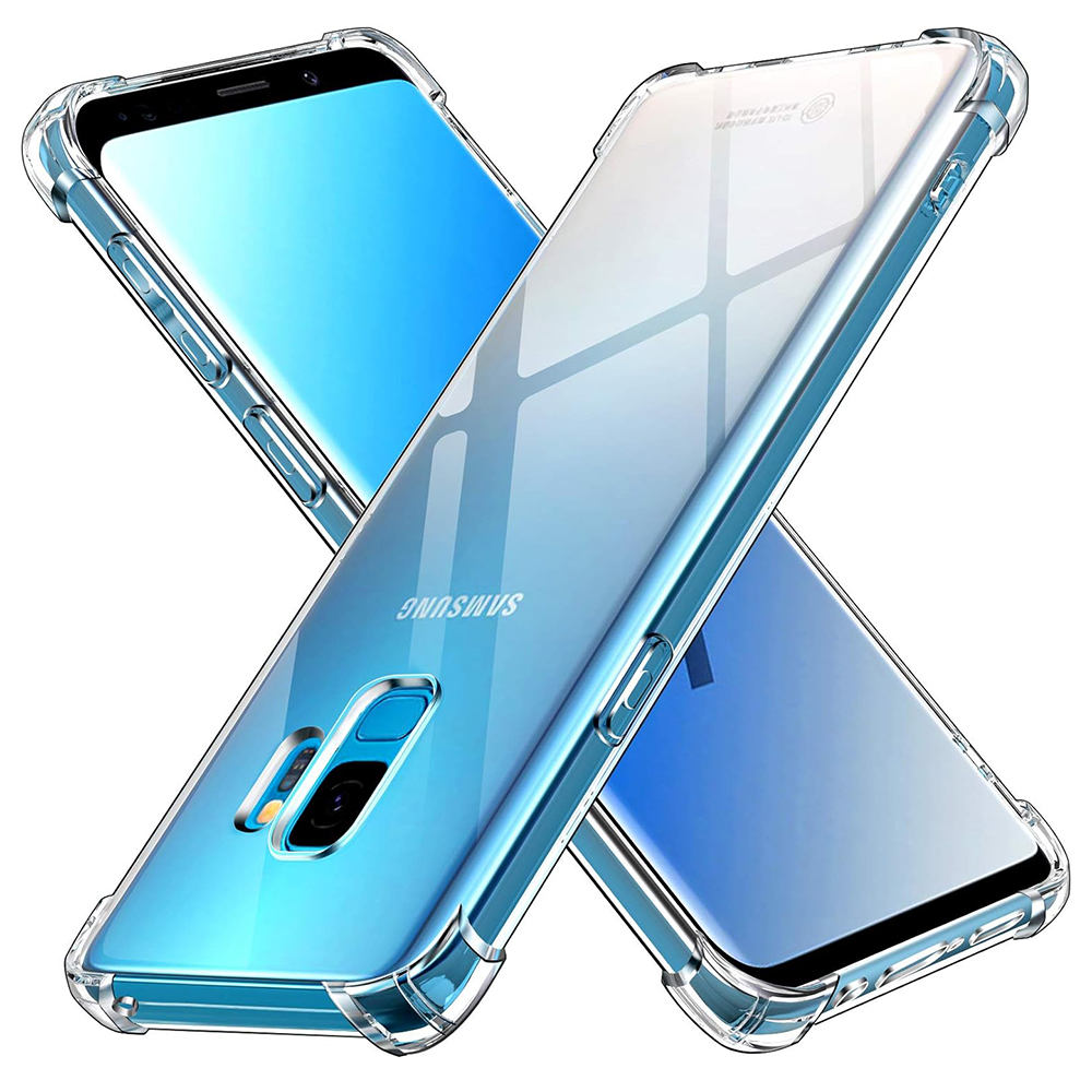 Techsuit Nárazuvzdorný Průhledný Silikon Samsung Galaxy S9 Clear