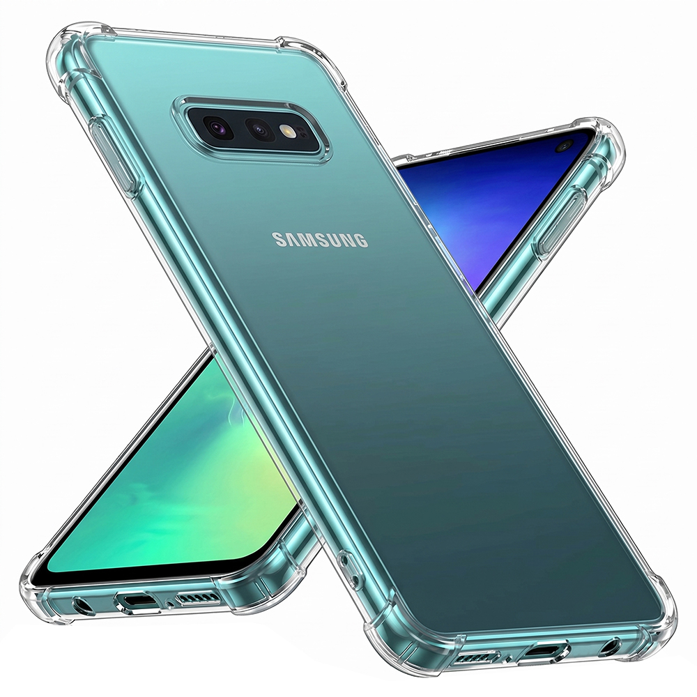Techsuit Nárazuvzdorný Průhledný Silikon Samsung Galaxy S10e Clear