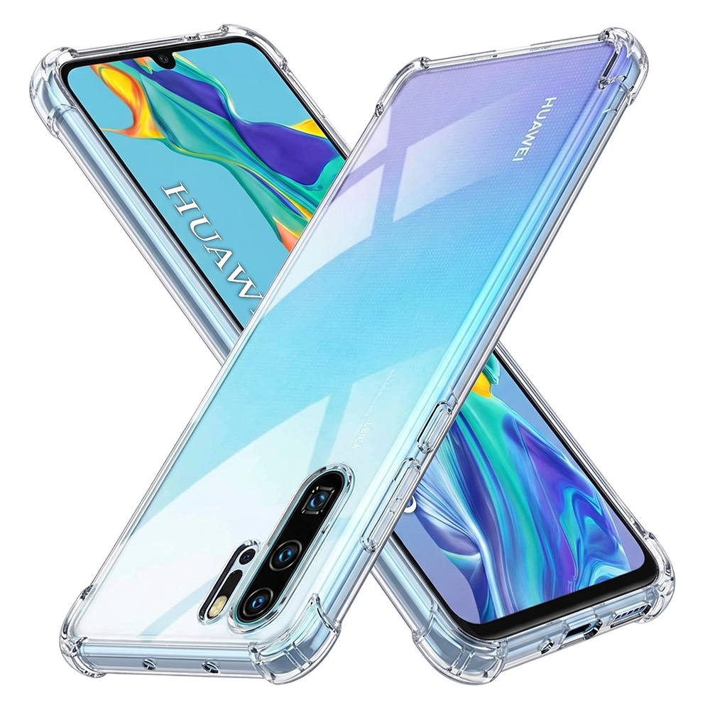 Techsuit Nárazuvzdorný průhledný silikon Huawei P30 Pro P30 Pro NE
