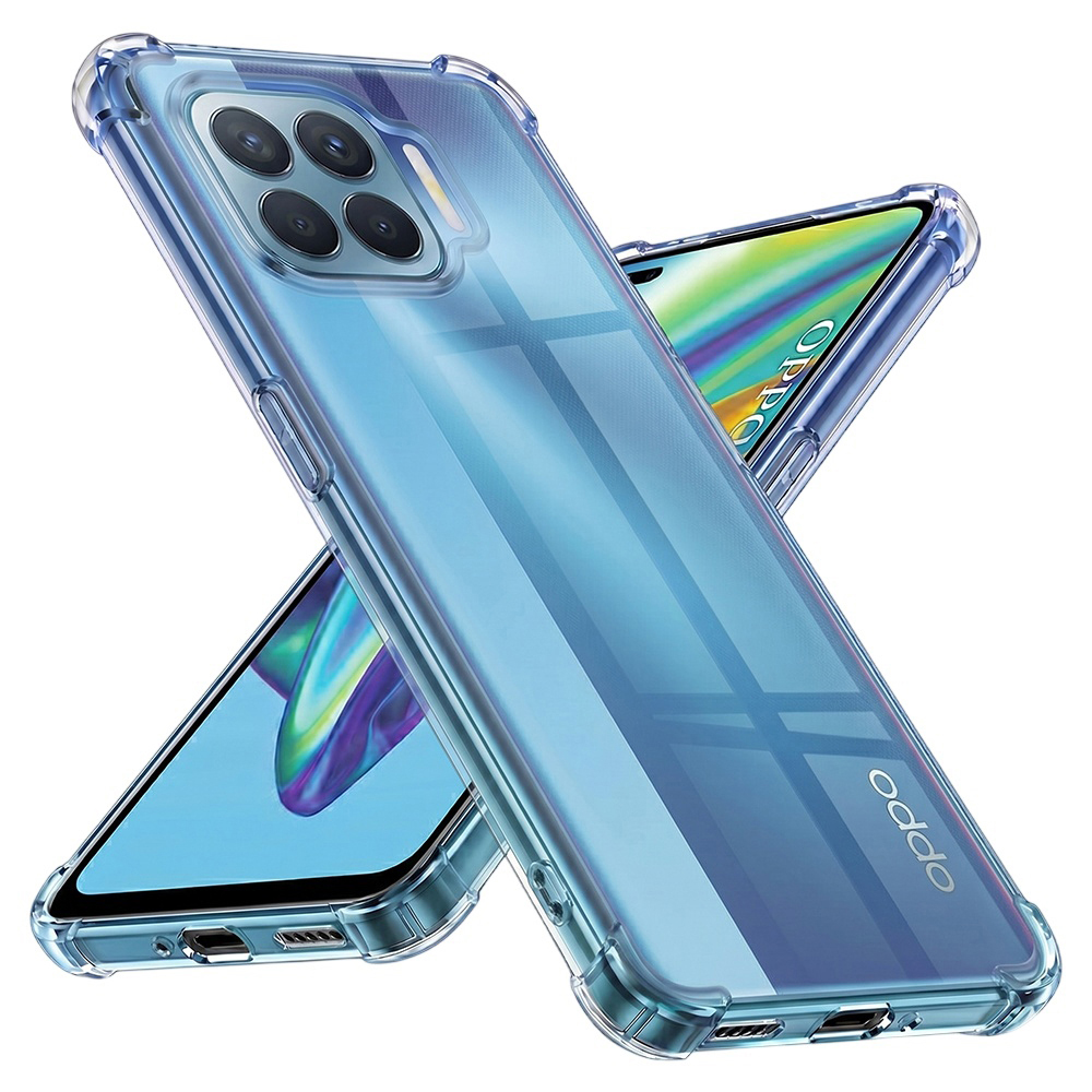 Techsuit Nárazuvzdorný Průhledný Silikon Oppo Reno4 Lite