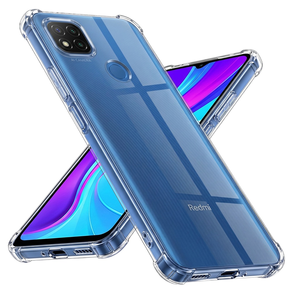 Techsuit Nárazuvzdorný Průhledný Kryt Xiaomi Redmi 9C 9C NFC