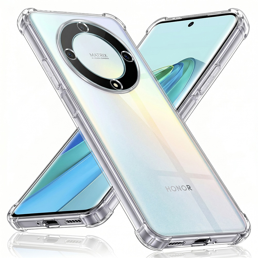 Techsuit Nárazuvzdorné Průhledné Silikonové Honor X9a Clear