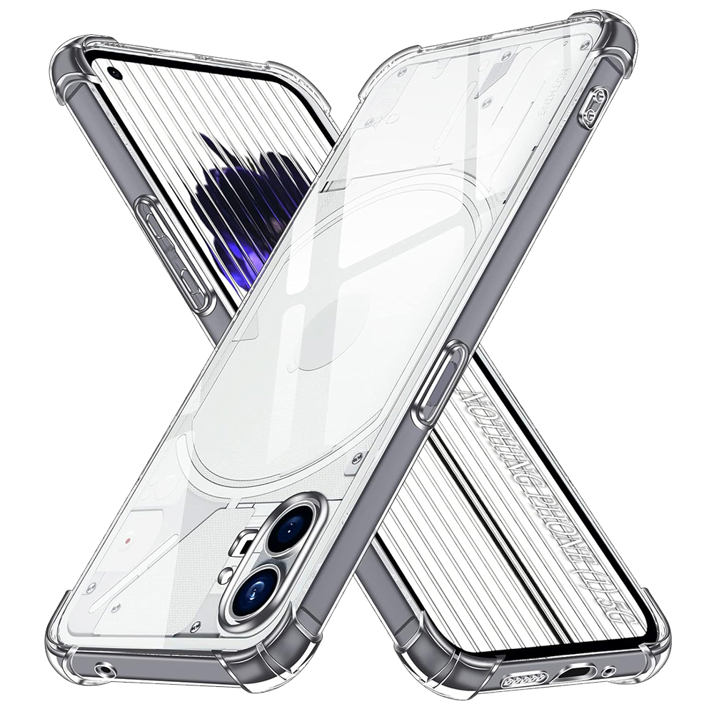 Techsuit Nárazuvzdorný průhledný silikon Nothing Phone (1) Clear