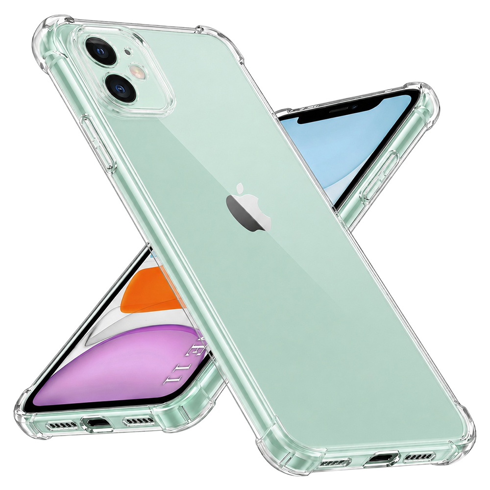 Techsuit Nárazuvzdorný Průhledný Silikon iPhone 11 Clear