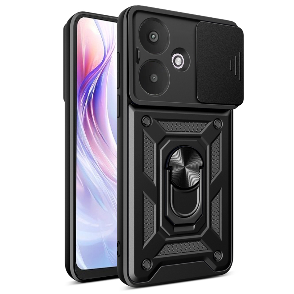 Techsuit CamShield řada Xiaomi Redmi 13C 5G černá