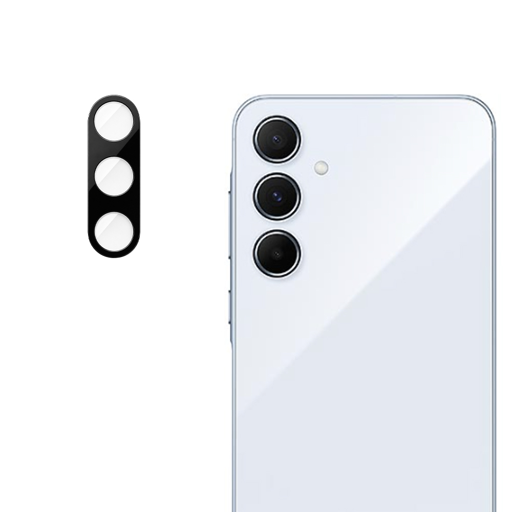 Techsuit Sklo fotoaparátu Samsung Galaxy A55 5G Black