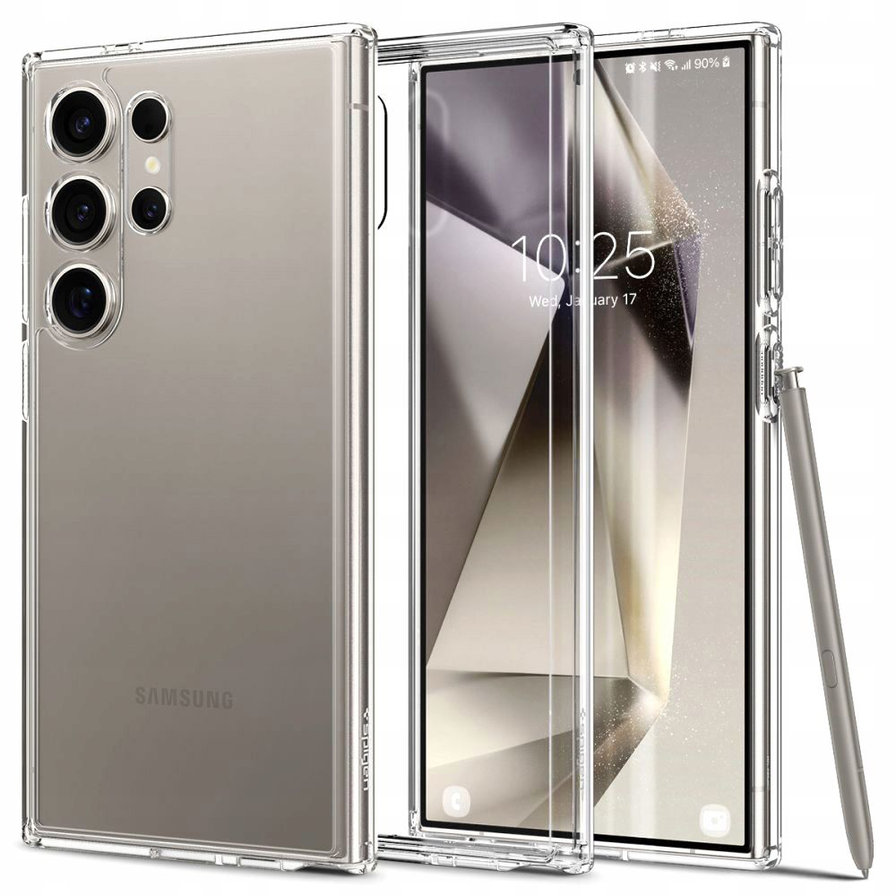Spigen Ultra Hybrid Samsung Galaxy S24 Ultra Průhledný