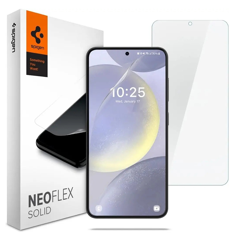 Spigen Neo Flex 2 kusy Samsung Galaxy S24 Čiré