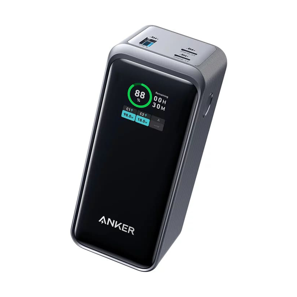Anker Power Bank Prime A1336011 20000mAh 200W Displej Černá