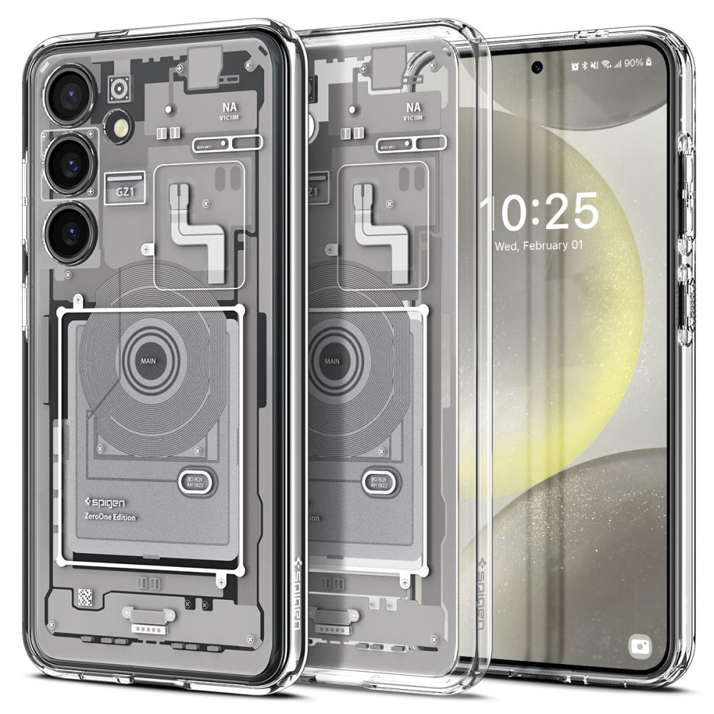 Spigen Ultra Hybrid Zero One Samsung Galaxy S24 Bílý