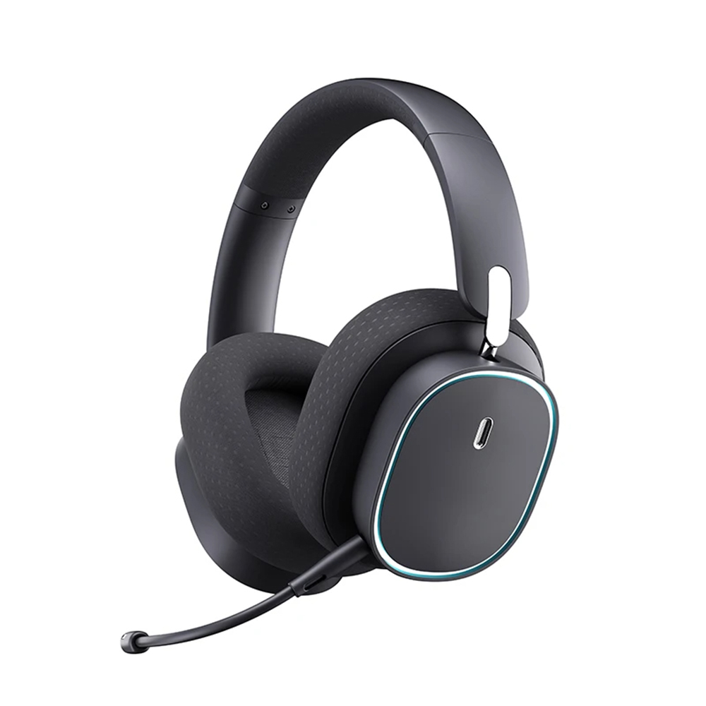 Baseus Bezdrátová sluchátka AeQur GH02 herní Bluetooth V5.3 Cluster Black