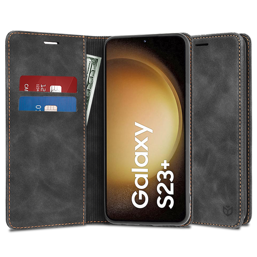 Techsuit Confy Kryt Samsung Galaxy S23 Plus Black