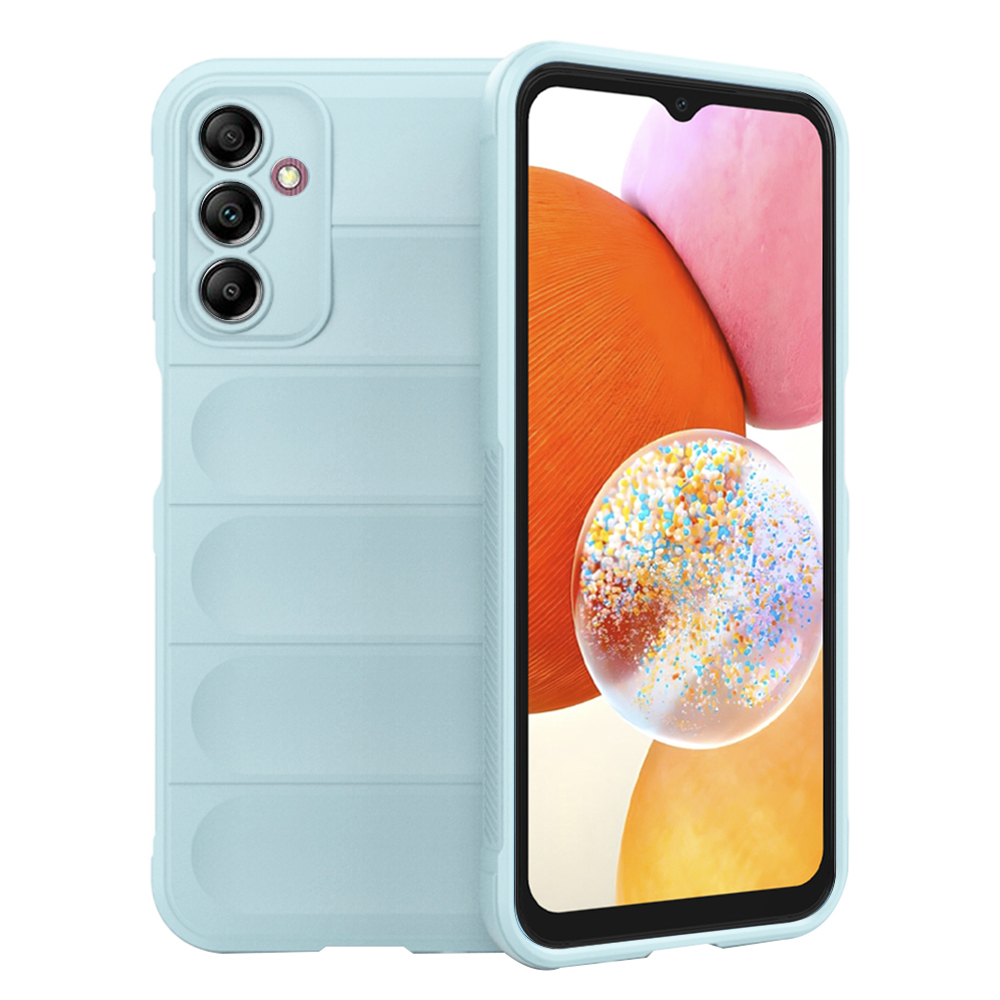 Techsuit Kouzelný štít Samsung Galaxy A14 4G A14 5G Modrý