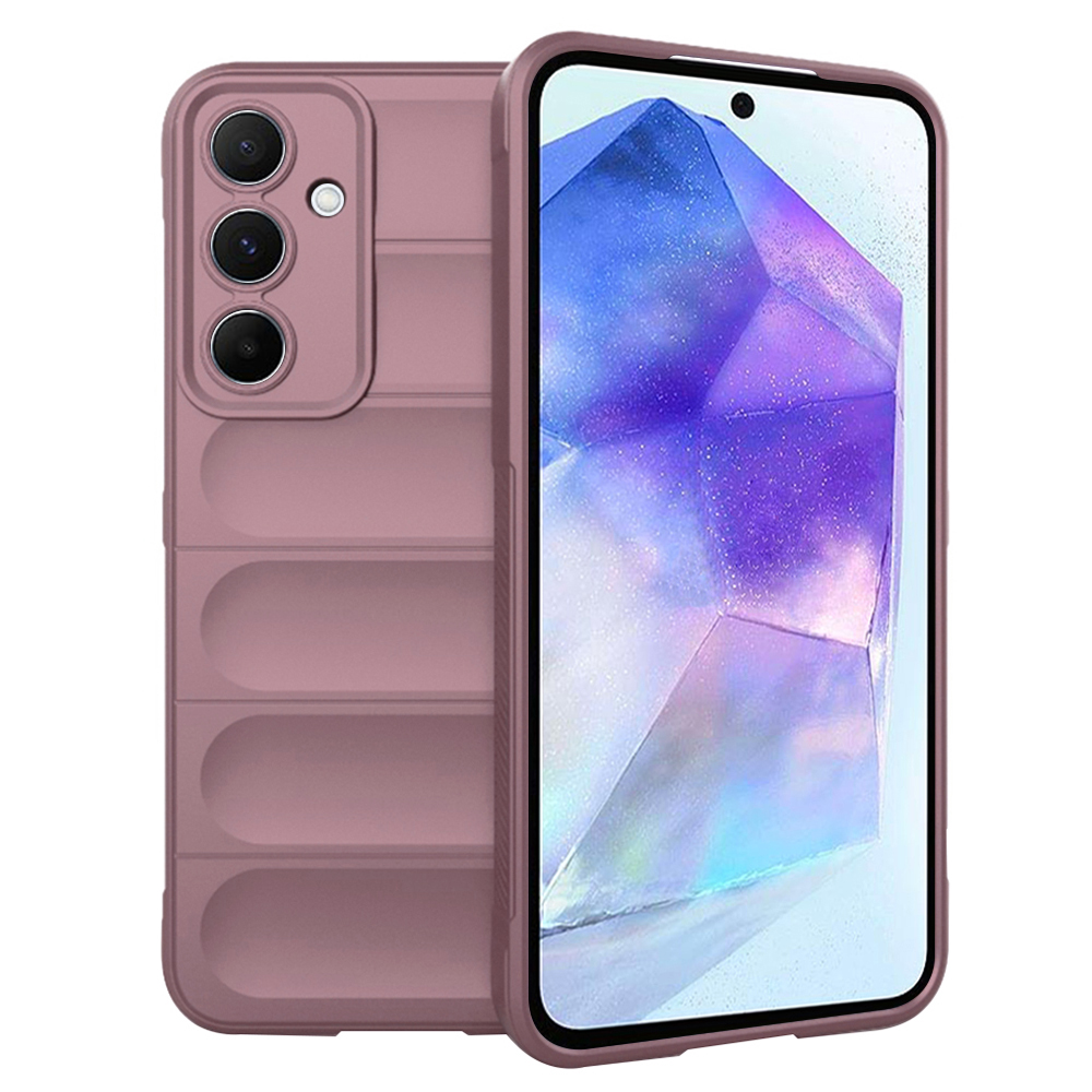 Techsuit Kouzelný štít Samsung Galaxy A55 5G Fialový