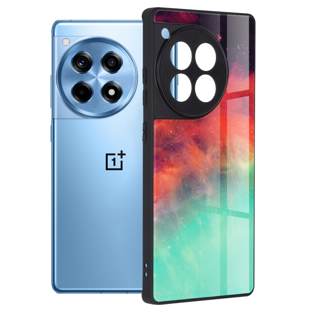 Techsuit Série Glaze OnePlus 12R Ohnivý oceán