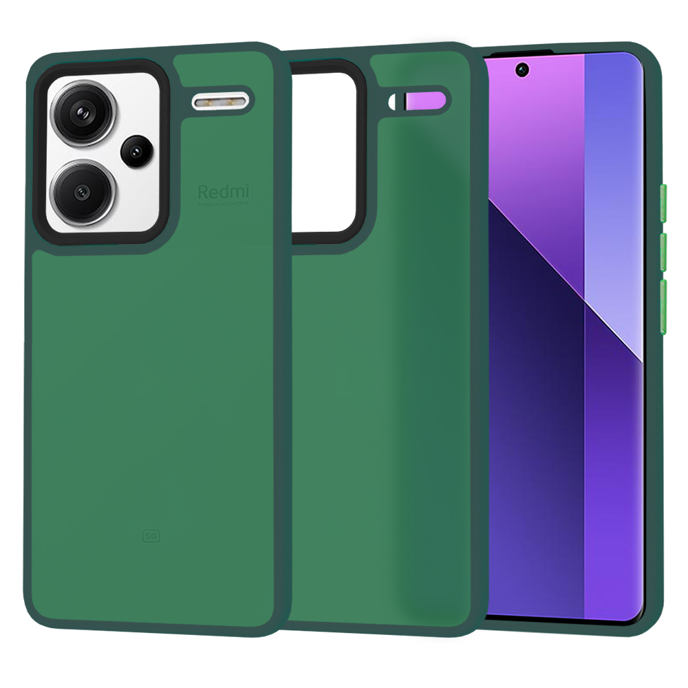 Techsuit HaloFrost Řada Xiaomi Redmi Note 13 Pro+ 5G Půlnoční zelená