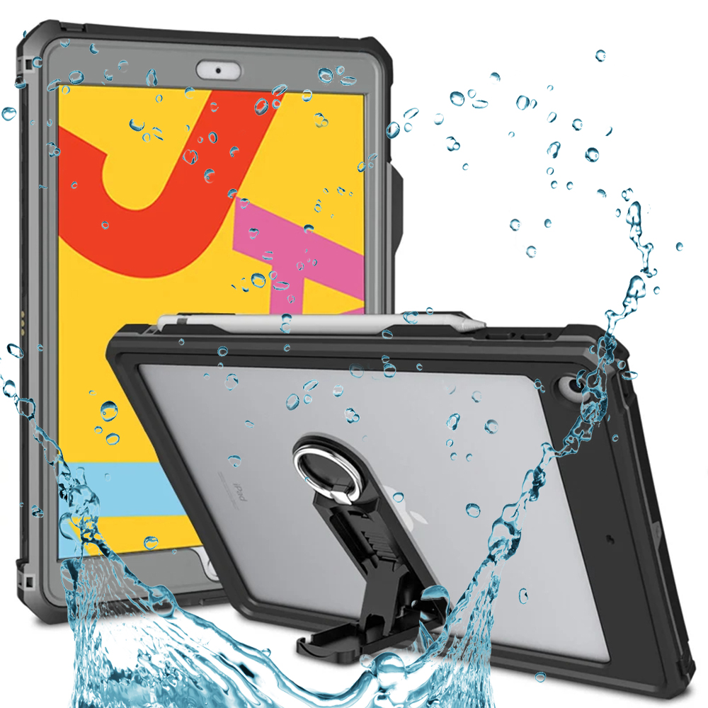 ShellBox Vodotěsný IP68 iPad 10.2" (201920202021) Black