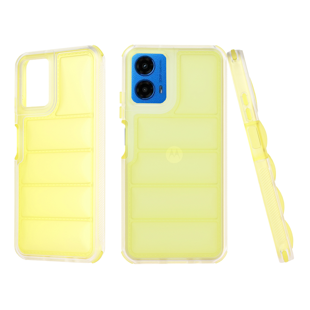 Techsuit Wave Shield Motorola Moto G34 Moto G45 Yellow
