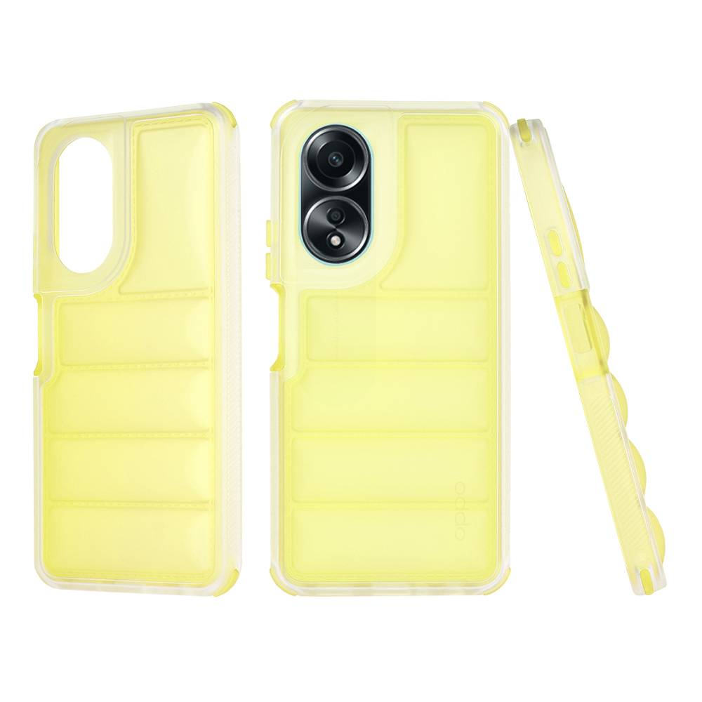 Techsuit Wave Shield Oppo A58 4G Žlutý