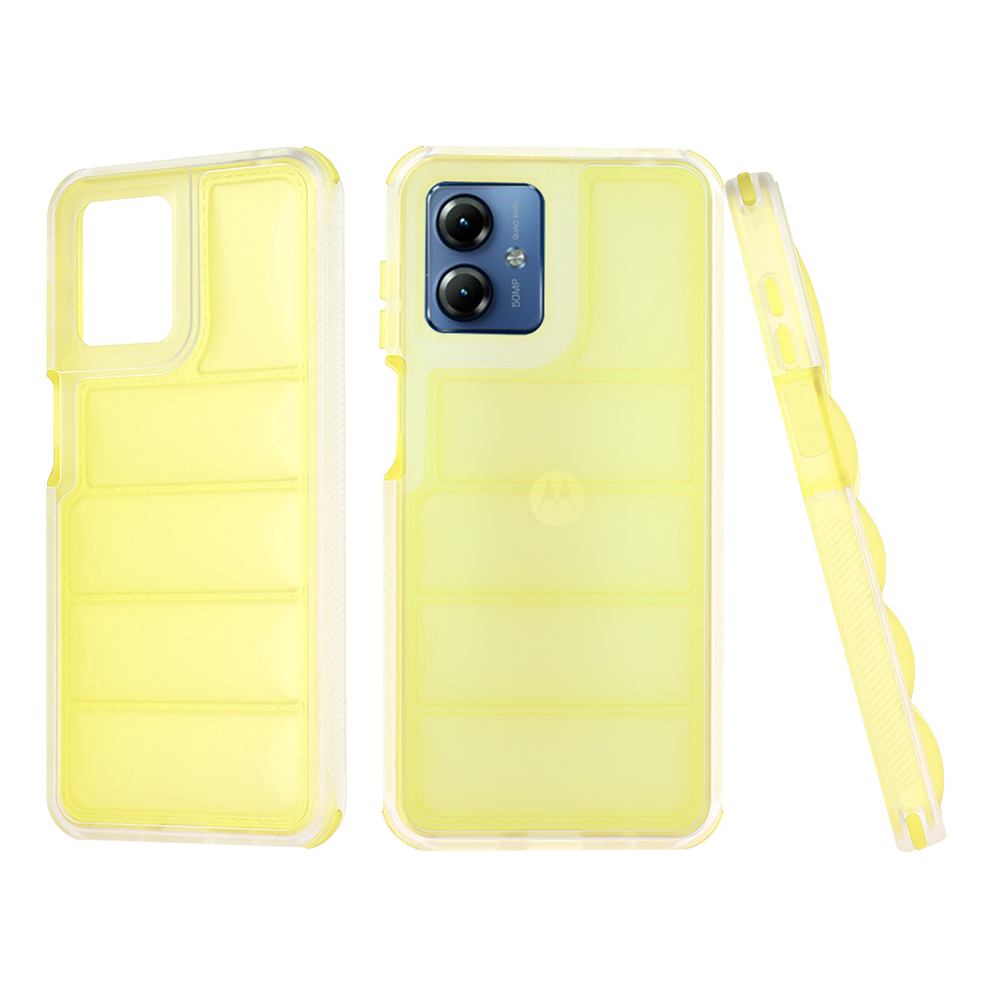 Techsuit Wave Shield Motorola Moto G14 Žlutý