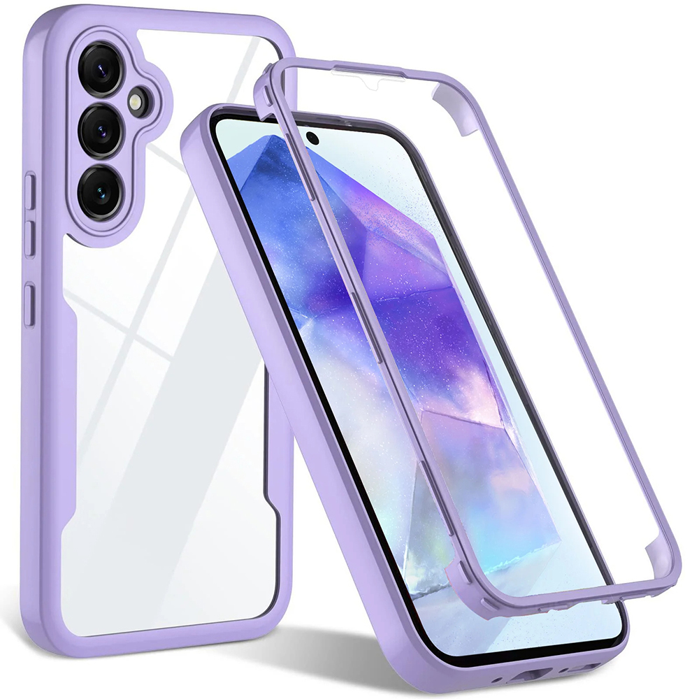 Techsuit ColorVerse 360 Series Screen Protector Samsung Galaxy A54 Purple
