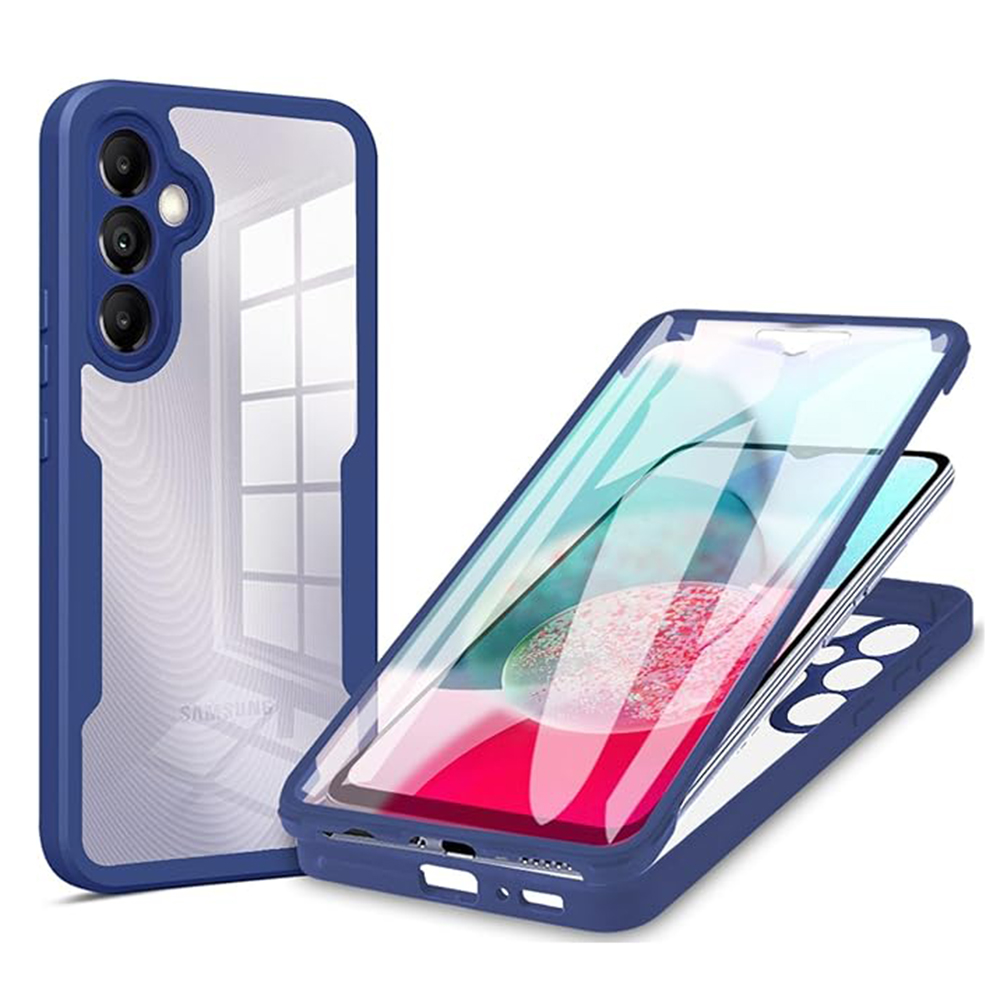 Techsuit ColorVerse 360 Series Screen Protector Samsung Galaxy A14 4G 5G Blue