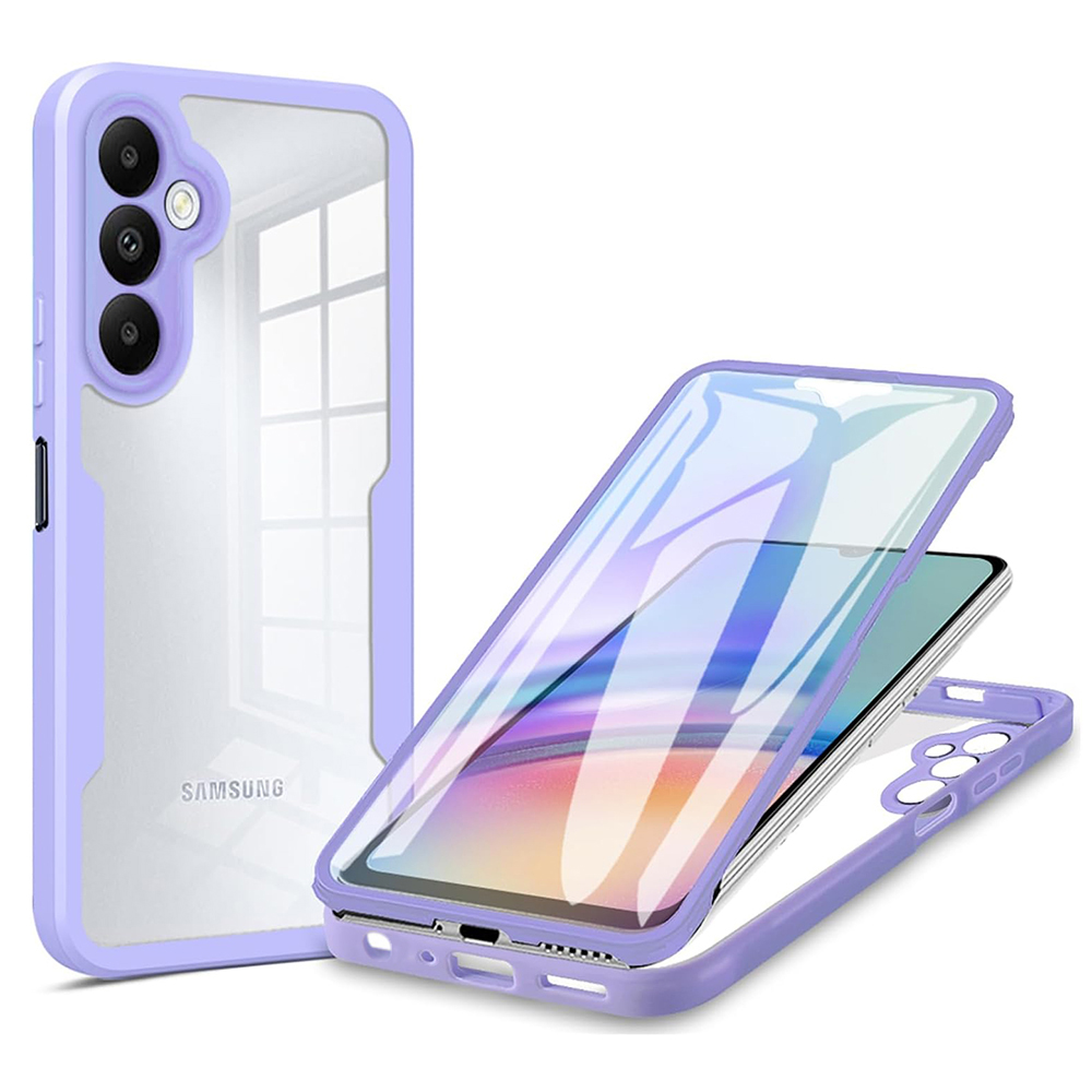 Techsuit ColorVerse 360 Series Screen Protector Samsung Galaxy A05s Purple