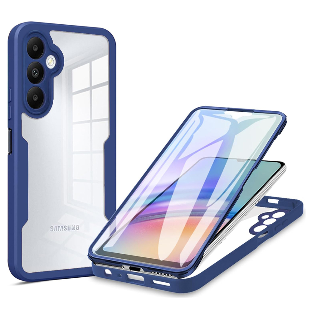 Techsuit ColorVerse 360 Series Screen Protector Samsung Galaxy A15 4G 5G Blue