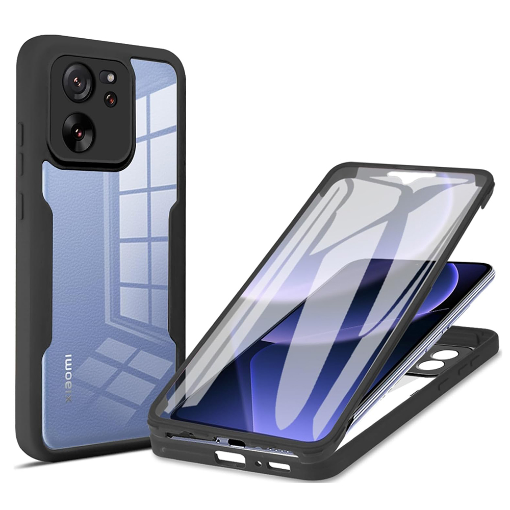 Techsuit ColorVerse 360 Series Screen Protector Xiaomi 13T 13T Pro Black