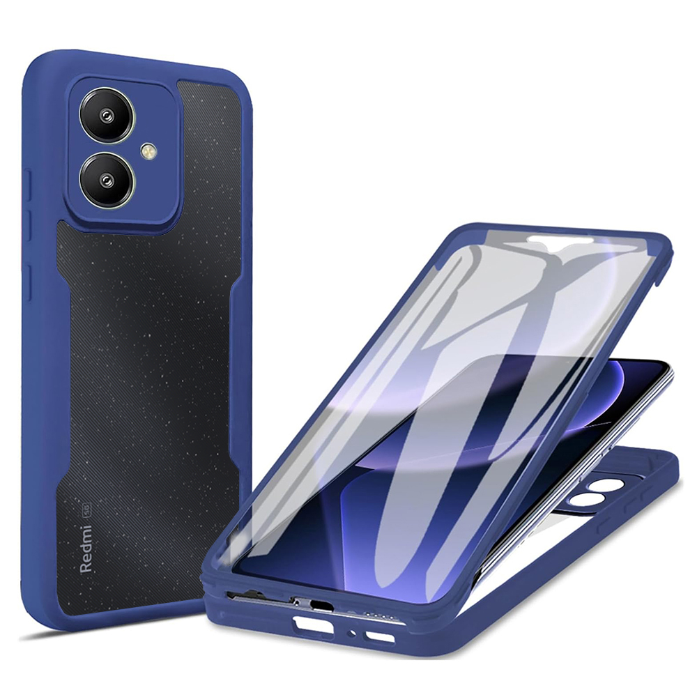 Techsuit ColorVerse 360 Series Screen Protector Xiaomi Redmi 13C 5G Blue