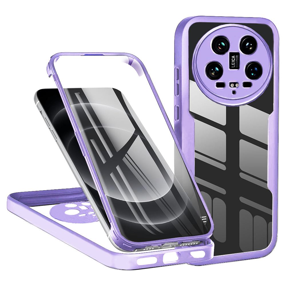 Techsuit ColorVerse 360 Series Screen Protector Xiaomi 14 Ultra Purple