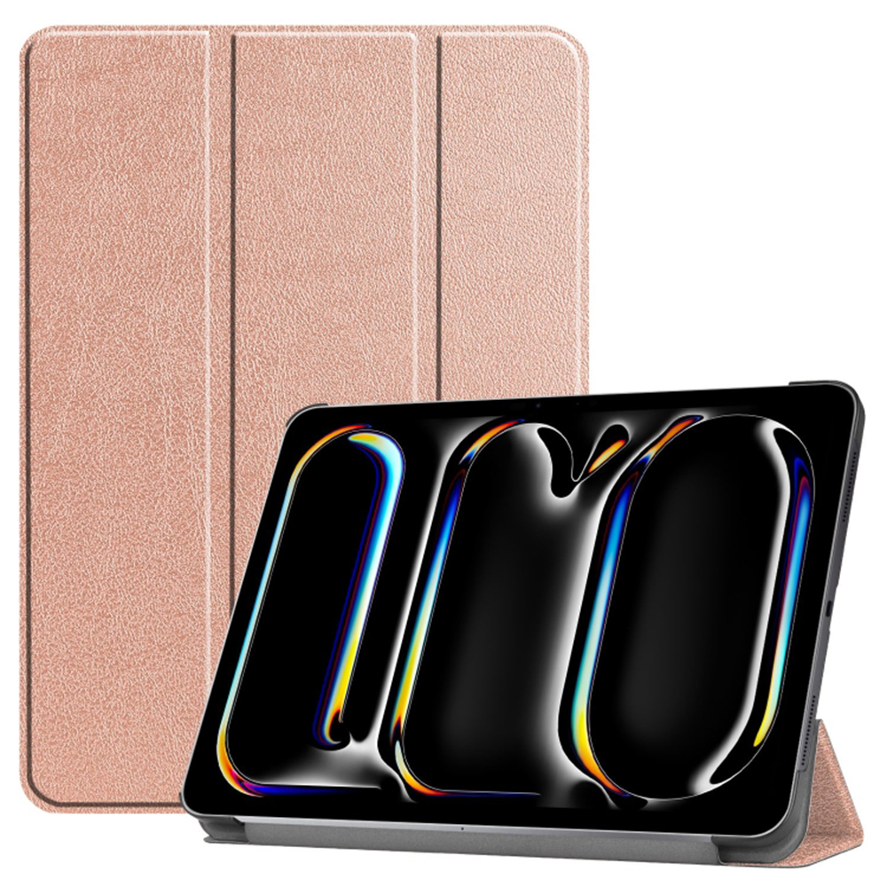 Techsuit FoldPro iPad Pro 13 2024 2025 Rose Gold