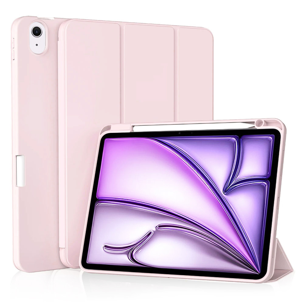 Techsuit Flex Trifold s držákem na tužku iPad Air 11 Pink