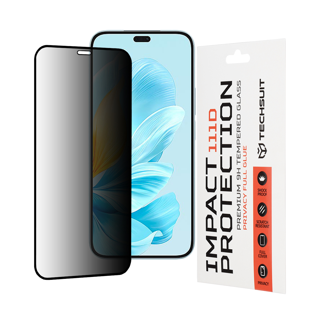 Techsuit 111D Privacy Full Glue Honor 200 Lite černá