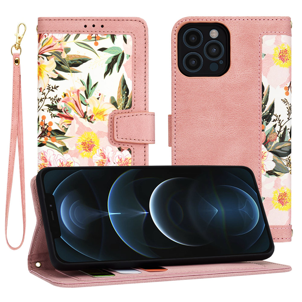 Techsuit FlipCraft iPhone 12 Pro Max Sladká Růžová