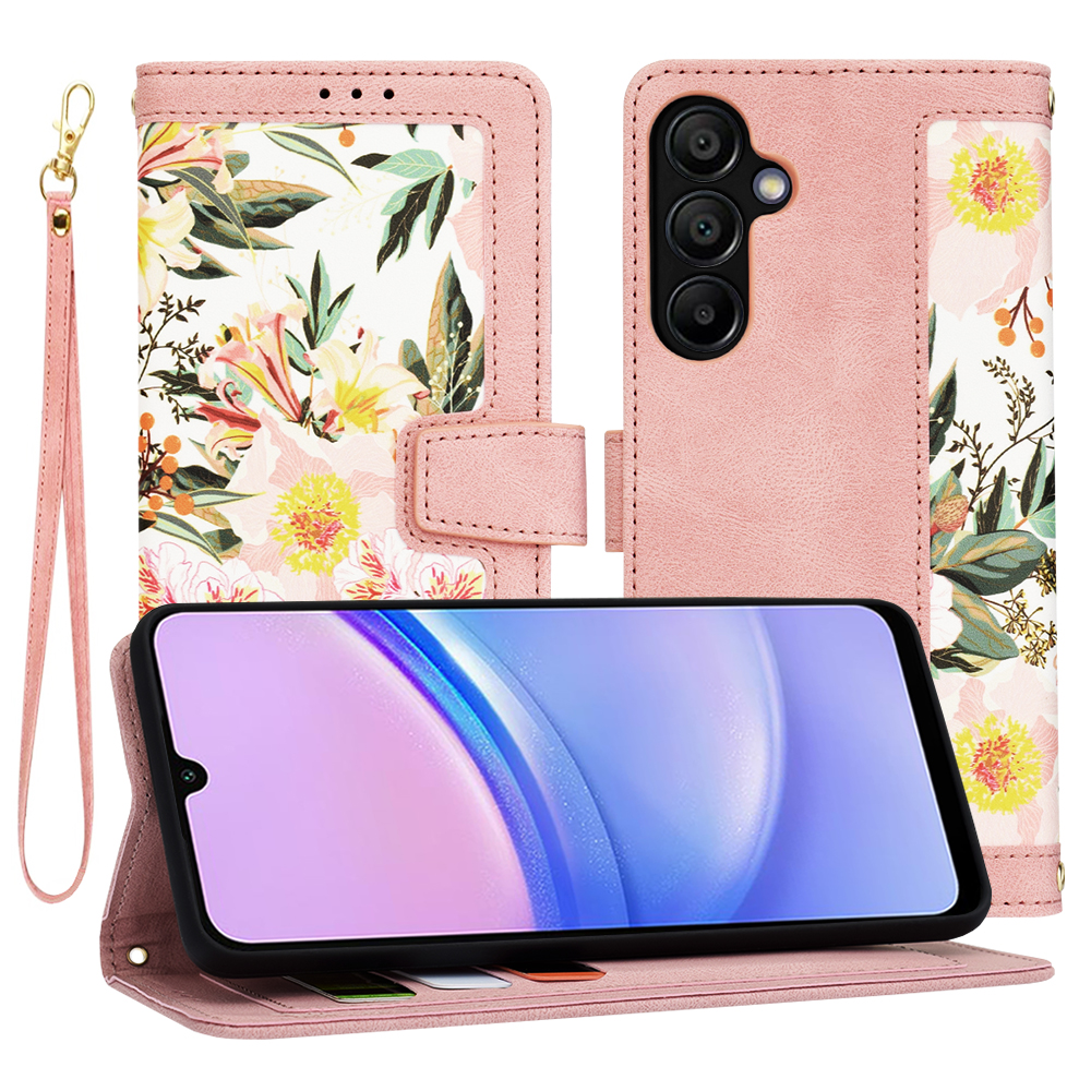 Techsuit FlipCraft Samsung Galaxy A15 4G 5G Sweetheart Pink