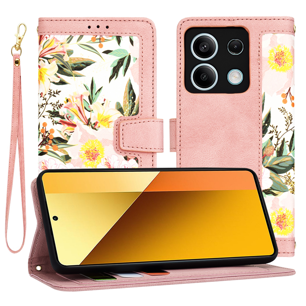 Techsuit FlipCraft Xiaomi Redmi Note 13 5G Sladká růžová