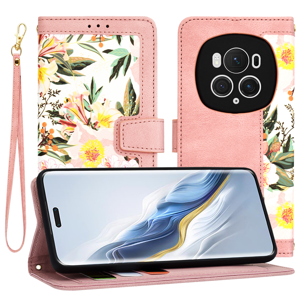 Pouzdro Techsuit FlipCraft Honor Magic6 Pro Sweetheart Pink
