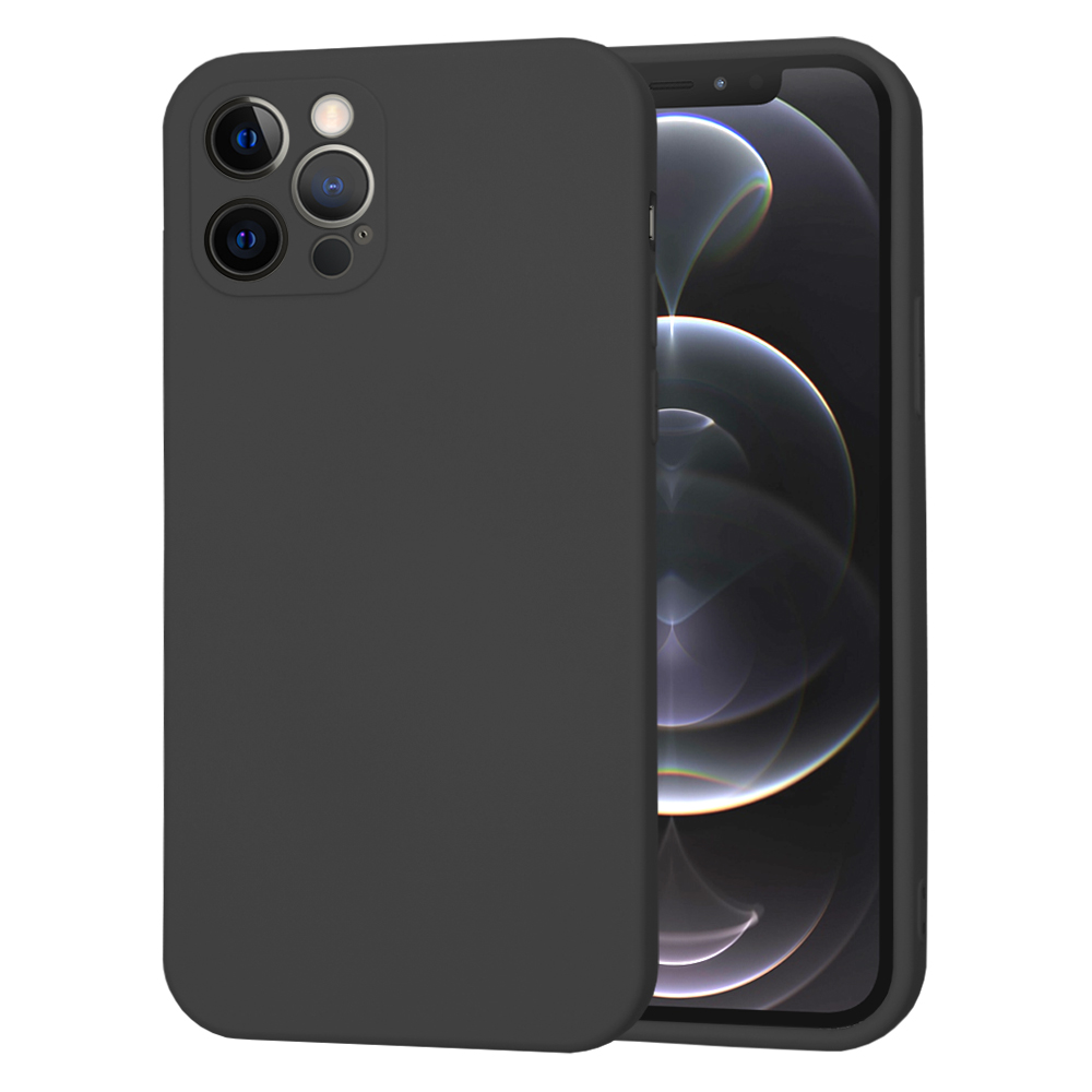 Techsuit Jemný Flex iPhone 12 Pro Černý