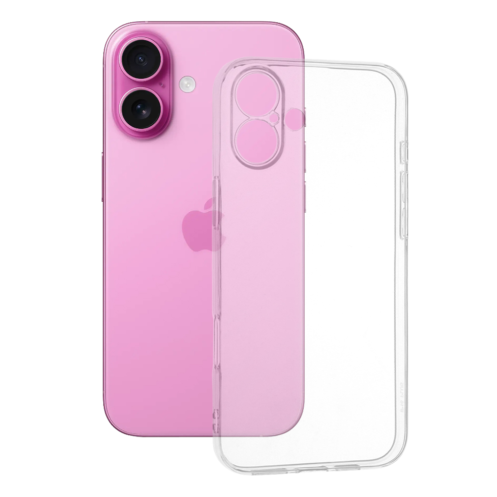 Techsuit Čirý silikon iPhone 16 Plus