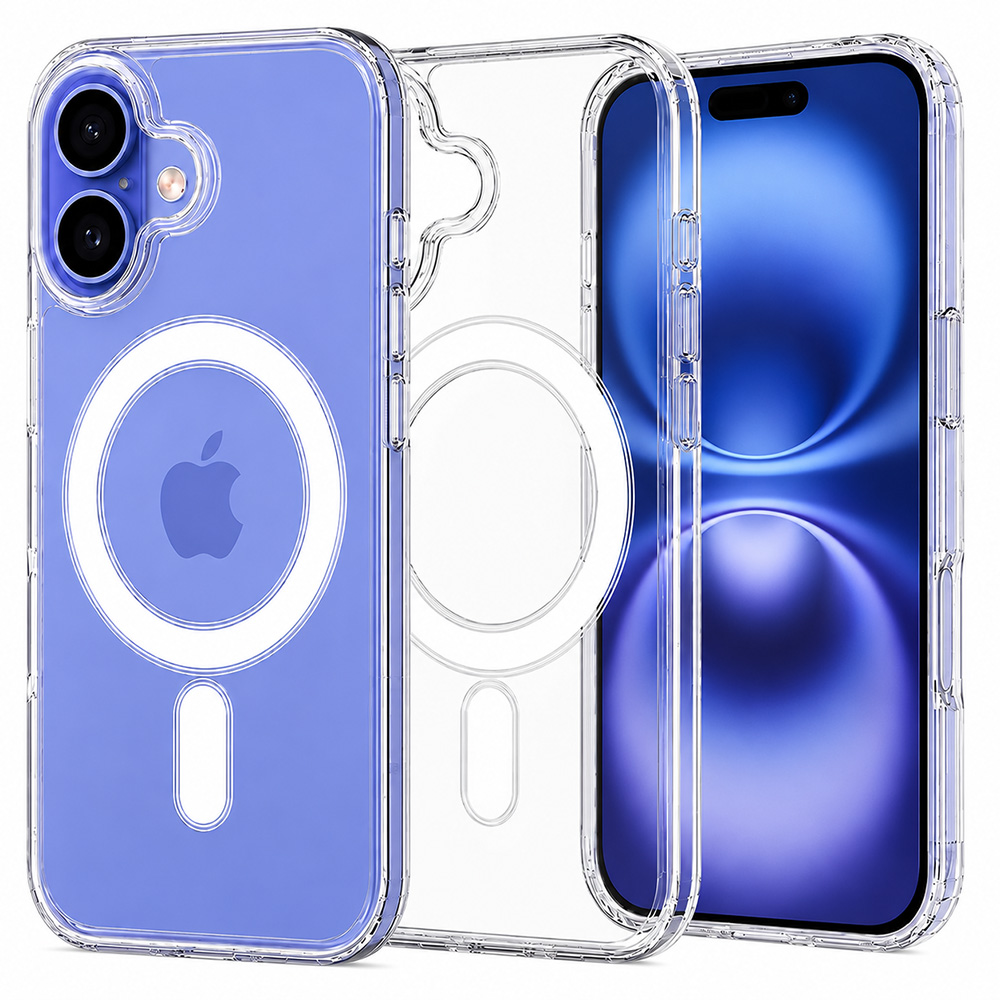 Techsuit MagSafe Pro iPhone 16 Průhledný